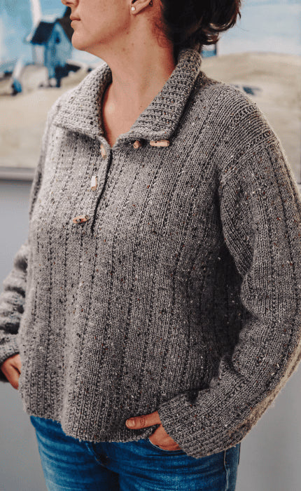 Sveas Linje Troyer - HAMELTON TWEED 1 - Strickpaket