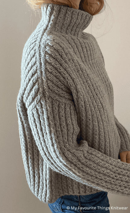 Sweater No. 19 - THE MERRY MERINO 110 - Strickpaket