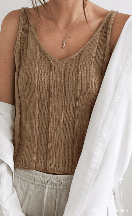 Cécile Top - MANDARIN PETITE - Strickpaket