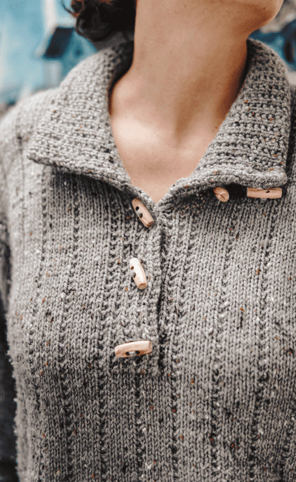 Sveas Linje Troyer - HAMELTON TWEED 1 - Strickpaket