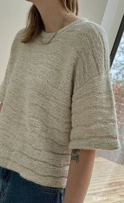 Tide Loop Tee - TYNN LINE & ALPAKKA FOLGETRAD - Strickpaket