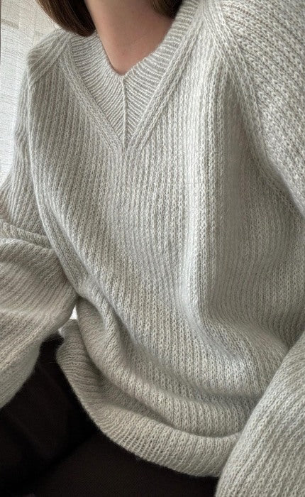 Chantal Sweater V-Neck - CASHMERE CLASSIC - Strickpaket