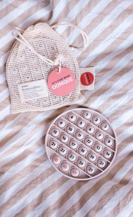 Reihenzähler Silikonpad (2er Set) OONIQUE