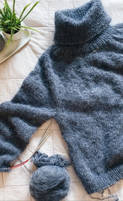 Miukko Jumper - DUO & TYNN SILK MOHAIR - Strickpaket