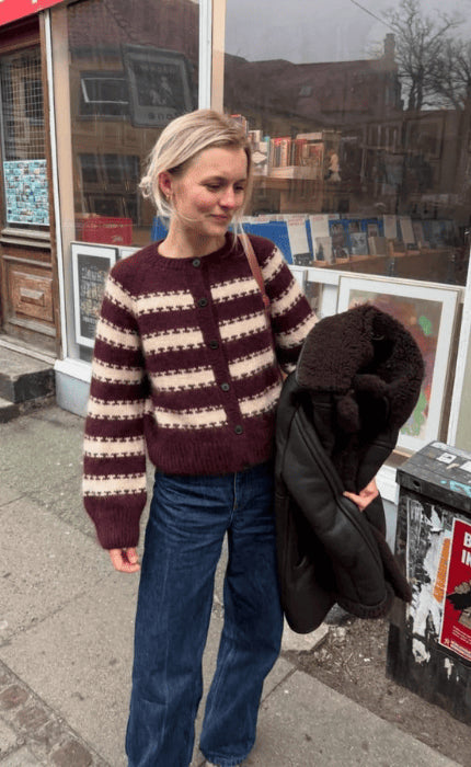 Key Cardigan - PEER GYNT & TYNN SILK MOHAIR - Strickpaket