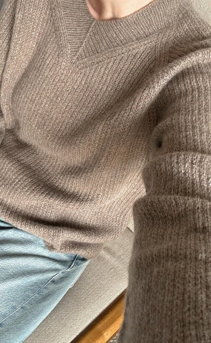 Chantal Sweater V-Neck - CASHMERE CLASSIC - Strickpaket