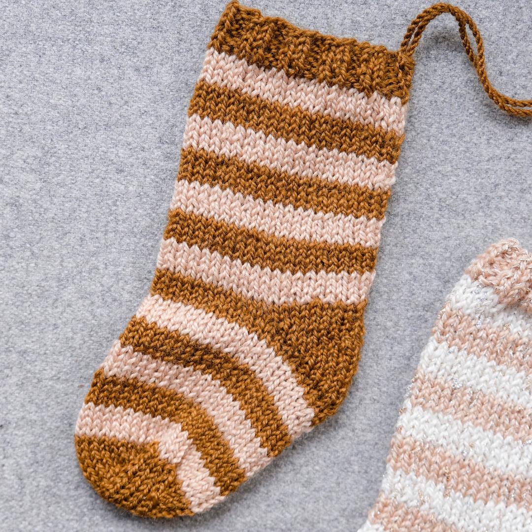 Mini Holiday Stockings - SEMILLA SILKBLOOM + TWINKLE - Knitting Kit