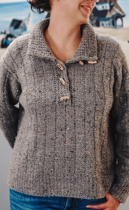 Sveas Linje Troyer - HAMELTON TWEED 1 - Strickpaket