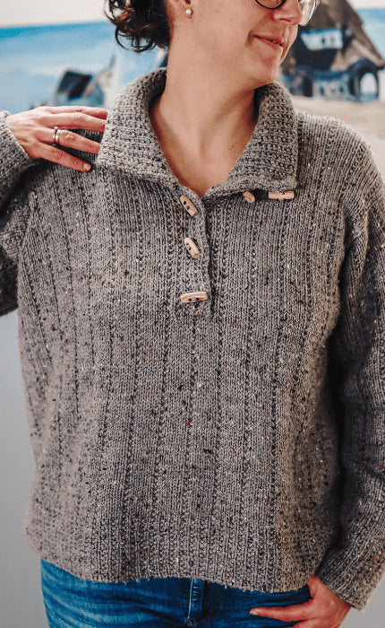 Sveas Linje Troyer - HAMELTON TWEED 1 - Strickpaket