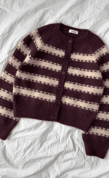 Key Cardigan - PEER GYNT & TYNN SILK MOHAIR - Strickpaket