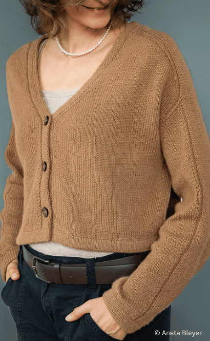 Conti Cardigan - CASHMERE CLASSIC - Strickpaket