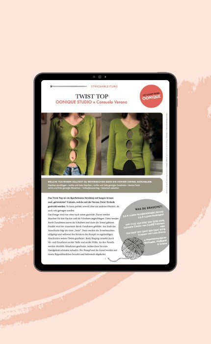 Twist Top - Cashmere Classic / Ecopuno - ANLEITUNG