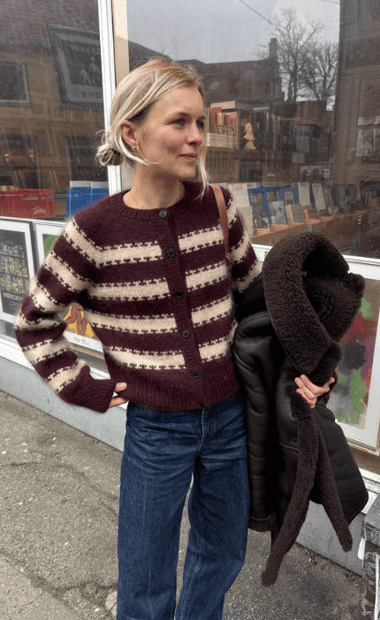 Key Cardigan - PEER GYNT & TYNN SILK MOHAIR - Strickpaket