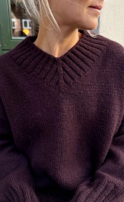 Hannah Sweater V-Neck - ATLAS - Strickpaket