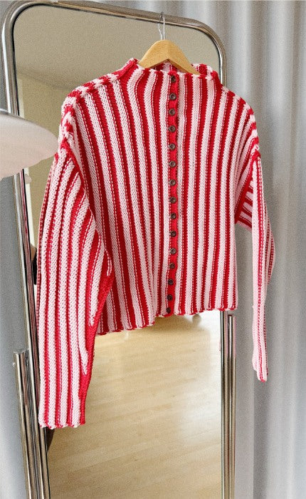 Axis Cardigan - THE MERRY MERINO 70 - Knitting Kit