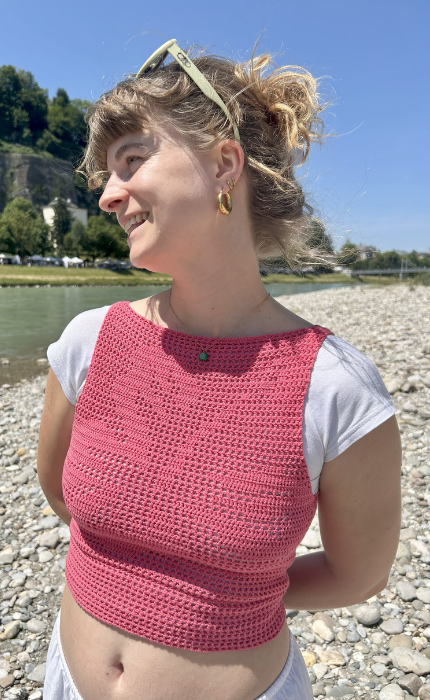 Hibiskus Top - TYNN LINE - Häkelpaket