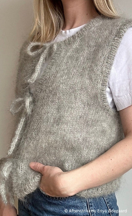 August Vest - BALLERINA CHUNKY MOHAIR - Strickpaket