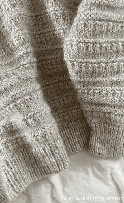 Sweater No. 18 - THE MERRY MERINO 110 & SILKY KID RMS - Strickpaket