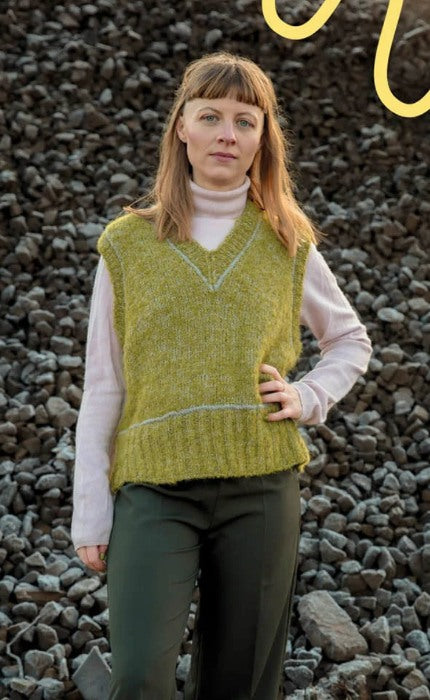KAL Pullunder - MERRY MERINO 220 & APLAKA BOUCLΓ - Strickpaket
