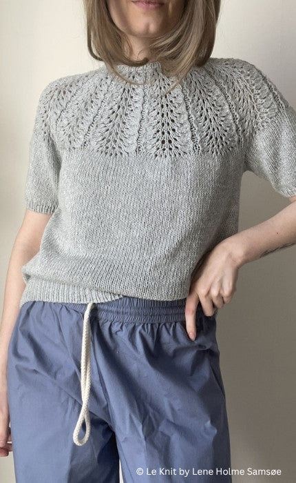 Palme Tee - LINE - Strickpaket