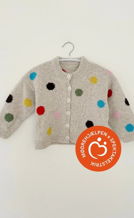 Fri Cardigan Kid Duo Version - SEMILLA MELANGE - Strickpaket