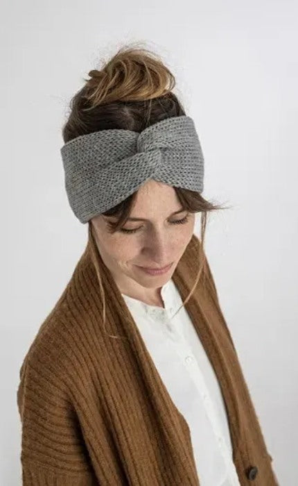 AVA DOUBLE Stirnband - WARMI ALPAKAWOLLLE - Strickpaket