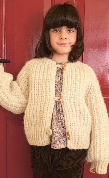 Chunky Jacket Junior - FRITIDSGARN & KOS - Strickpaket