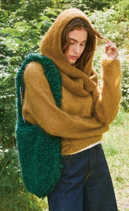 Boho Bag - BORSTET ALPAKKA - Häkelpaket