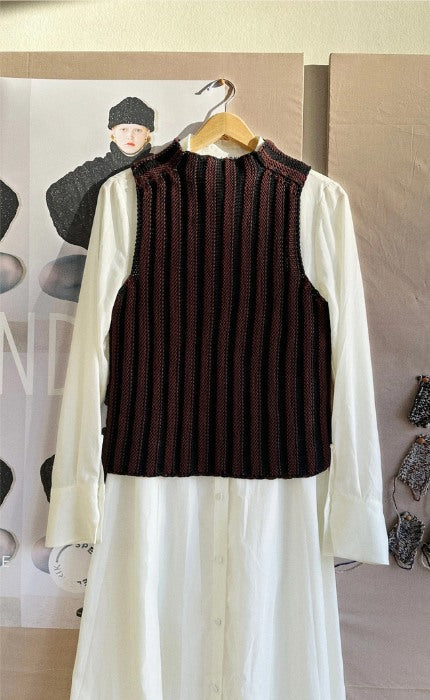 Axis Slipover - THE MERRY MERINO 70 - Strickpaket