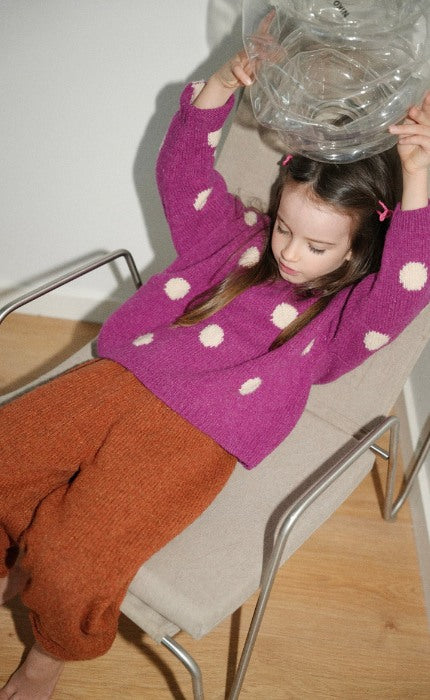Fri Sweater Kid Multi Version - SEMILLA MELANGE - Strickpaket