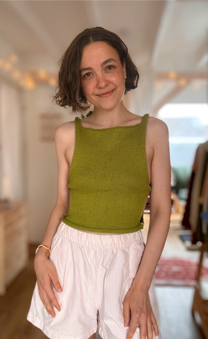 Twist Tanktop - SAMI - Strickset