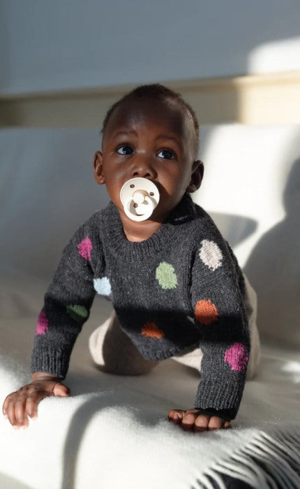 Fri Sweater Baby Multi Version - SEMILLA MELANGE - Strickpaket