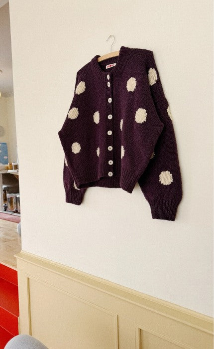 Fri Cardigan - SEMILLA MELANGE - Strickpaket