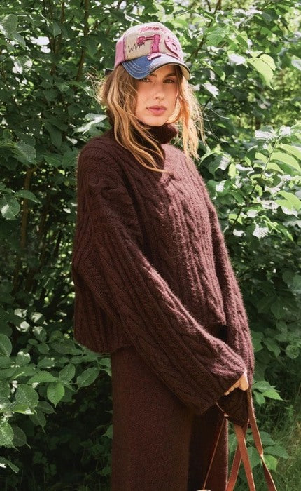 Brady Sweater Einfarbig - SUNDAY & TYNN SILK MOHAIR - Strickpaket