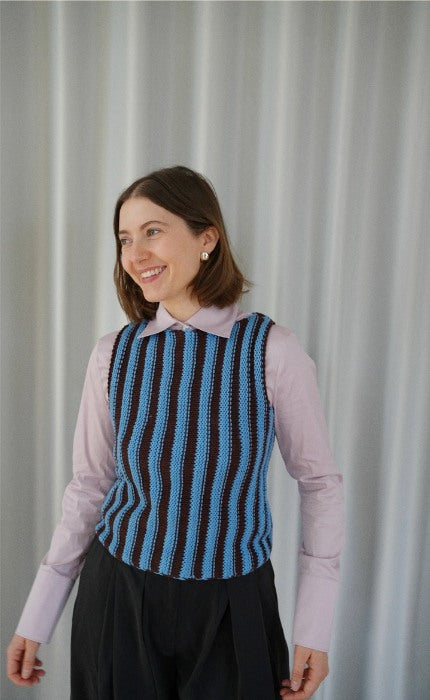 Axis Top - MERRY MERINO 70 - Knitting Kit
