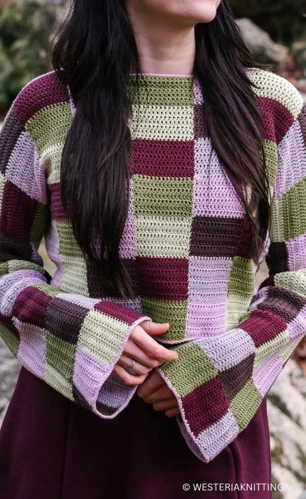 Free Flow Sweater - MANDARIN PETIT - Häkelpaket