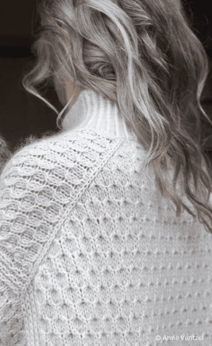 Smilla Sweater - THE MERRY MERINO 110 & SILKY KID RMS - Strickpaket