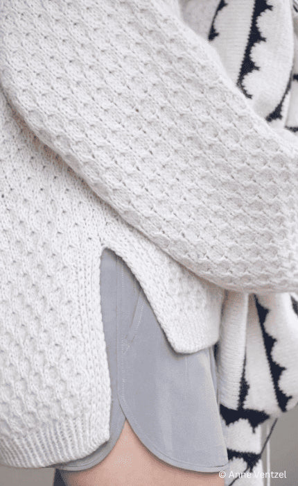 Smilla Sweater - THE MERRY MERINO 110 & SILKY KID RMS - Strickpaket