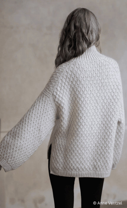 Smilla Sweater - THE MERRY MERINO 110 & SILKY KID RMS - Strickpaket