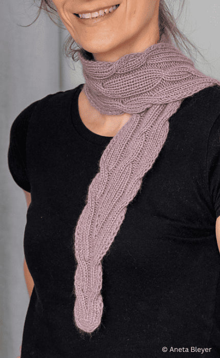 Drifting Wave Scarf - CASHMERE CLASSIC - Strickpaket