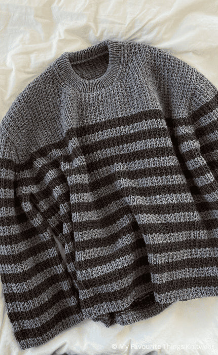 Sweater No. 17 - THE MERRY MERINO 110 - Strickpaket