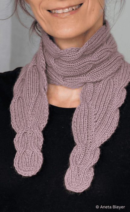 Drifting Wave Scarf - CASHMERE CLASSIC - Strickpaket