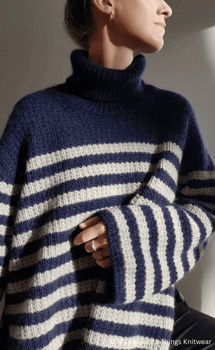 Sweater No. 17 - THE MERRY MERINO 110 - Strickpaket
