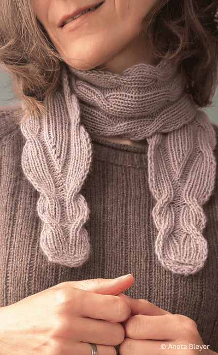 Drifting Wave Scarf - CASHMERE CLASSIC - Strickpaket