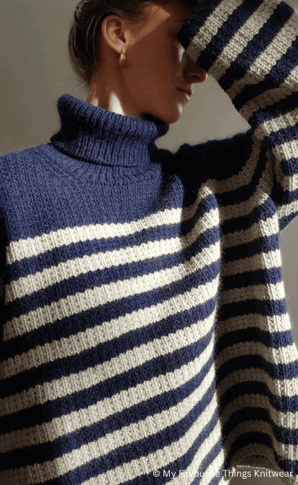 Sweater No. 17 - THE MERRY MERINO 110 - Strickpaket