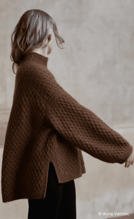Smilla Sweater - THE MERRY MERINO 110 & SILKY KID RMS - Strickpaket