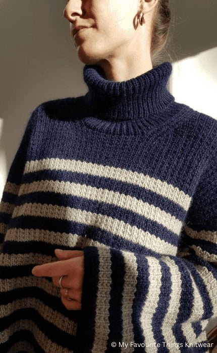 Sweater No. 17 - THE MERRY MERINO 110 - Strickpaket