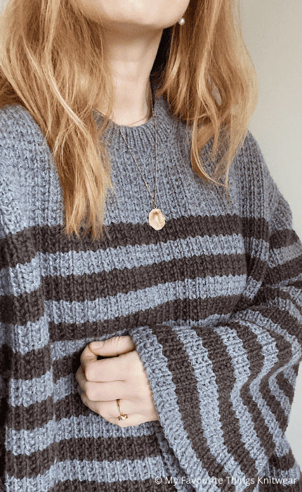 Sweater No. 17 - THE MERRY MERINO 110 - Strickpaket
