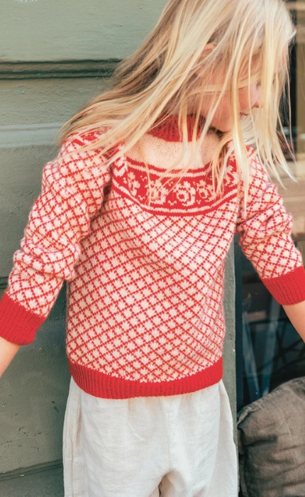 Blome Sweater Junior - TYNN PEER GYNT - Strickpaket