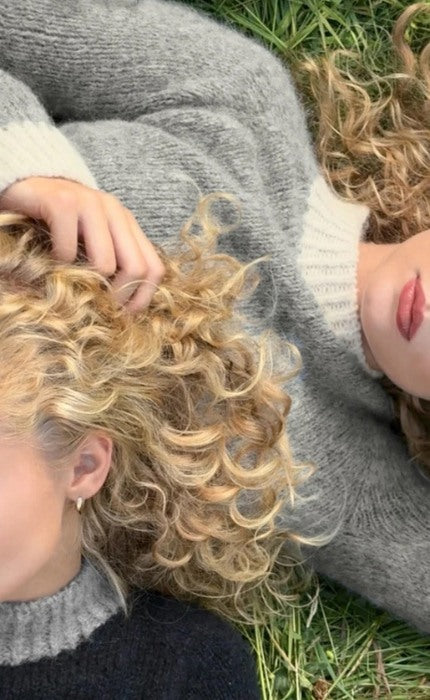 Anne Marie-Vollan Sweater - BORSTET ALPAKA & TYNN SILK MOHAIR - Strickpaket